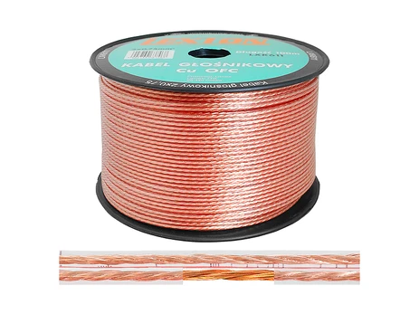 TST GARSIAKALBIO KABELIS HI-FI/2X0.75