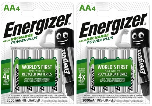 8x Energizer R3 Aaa 700mah Akumuliatoriai