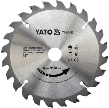 Yato WIDI WOOD SHIELD 160X24TX20MM
