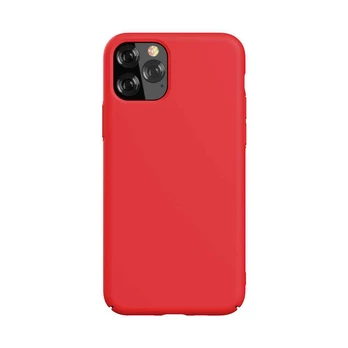 Telefono dėklas Devia Nature Series Silicone, Apple iPhone 12 Pro Max, raudona