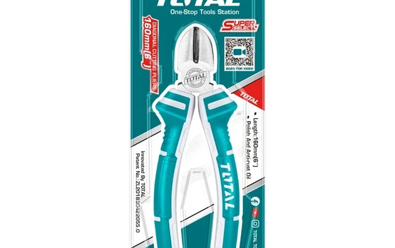 Šoninės replės TOTAL, 160 mm., THT130606P