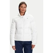 Tommy Jeans Žieminė striukė DW0DW21619 Balta Relaxed Fit