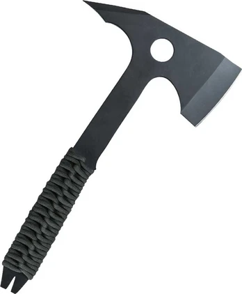 Mil-Tec Juodas PARACORD AXE WITH POUCH
