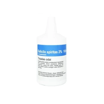 Salicilo spiritas 2 %, 100 ml