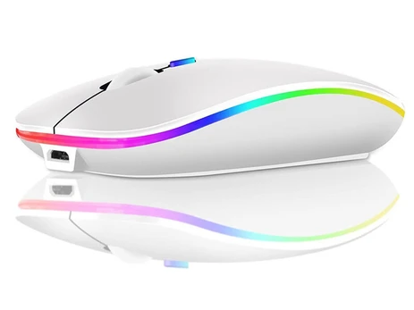Belaidė optinė pelė, plona, 2,4 GHz, Bluetooth