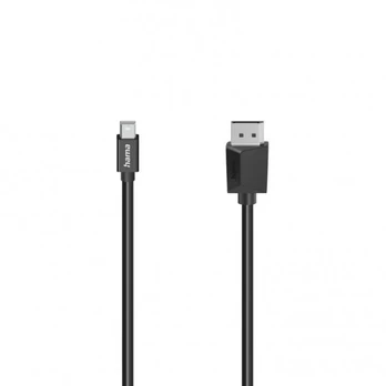 Hama Video-Kabelis Mini-DP-Stecker – DisplayPort-Stecker Ultra-HD 4K 1.50