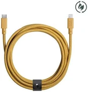 Native Union USB diržo laidas (USB-C - Lightning) 3m, kraft