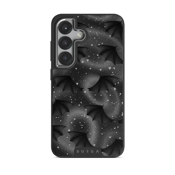 Wingspan - Samsung Galaxy S25 Case, Elite Dark (Magnetic) / Silver