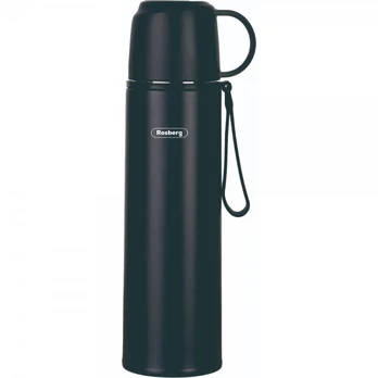Termosas Rosberg 55R52010FB, 0.5 l, juoda
