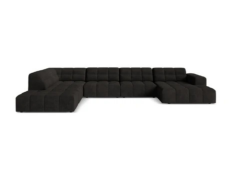 Panoramic Left Corner Sofa, "Chicago", 7 Seats, 375x263x78 Made in Europe