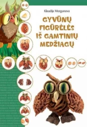 Gyvūnų figurėlės iš gamtinių medžiagų