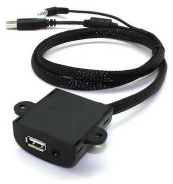 Usorteret Universal USB og aux MINI jack