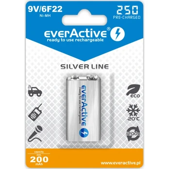 Įkraunamas elementas Everactive EVHRL22-250, 1 vnt.