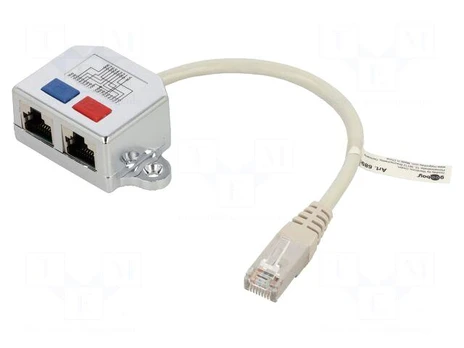 Splitter | Interface: 10/100Mbps,Fast Ethernet | Cat: 5 | 0.15m