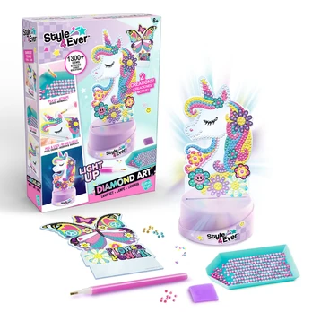 STYLE 4 EVER Diamond Art Lamp Set