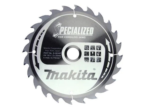 Medžio pjovimo diskas MAKITA, 165 x 20 x 2,0 mm