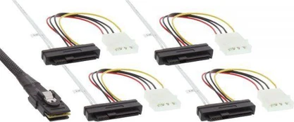 InLine FFP 8482 - FFP 8087, 0,75m, Multicolor (27621)