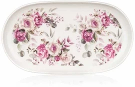 Banquet serviravimo padėklas ovalus 22,5x12,5cm, Rose