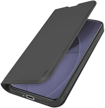 Dėklas SBS Wallet Smooth Case for Xiaomi Redmi Note 15 Pro+ with Flip - Juodas