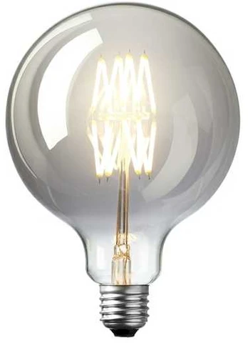 Nielsen_Light DEKOPÆRE LED 3W GLOBE Ø125 MØRKTONET GLAS
