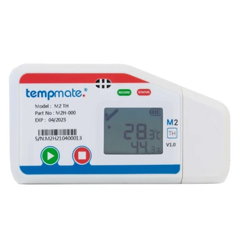 Daugkartinis temperatūros ir drėgmės registratorius (logeris) TEMPMATE M2TH USB