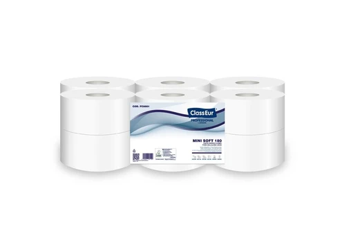 Tualetinis popierius Classeur Mini Soft 180 Ecolabel, 12vnt.