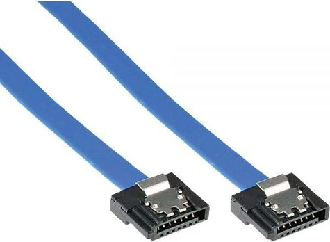 InLine SATA - SATA, 0.5m, Mėlyna (27705K)