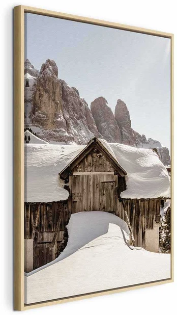 Artgeist Paveikslas - Winter in the Dolomites (1 Part) Vertical