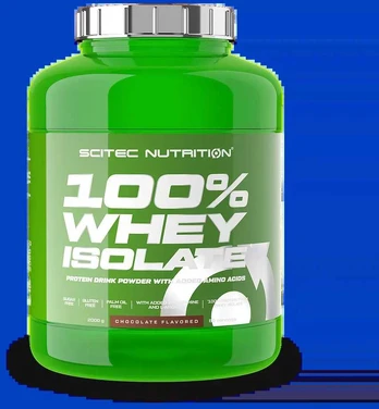 SciTec 100% Whey Isolate 1816 g. (Banana skonis)
