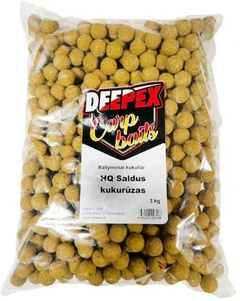 Deepex boiliai 20mm 3kg - saldus kukurūzas