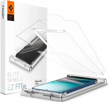 Ekrano apsauga Samsung Galaxy S25 telefonui "Spigen Elite Shield EZ Fit HD"