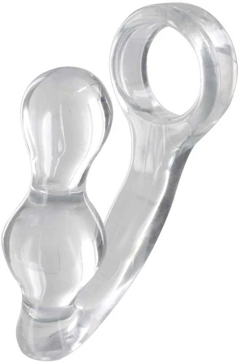 TOYJOY Plug-POWER PLUG & PENISRING CLEAR