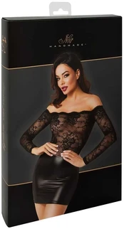 Noir Dress Lace L Seksuali suknelė kaina