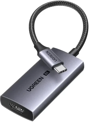 Adapteris AV Ugreen CM491 USB-C-HDMI 8K (62556-0)