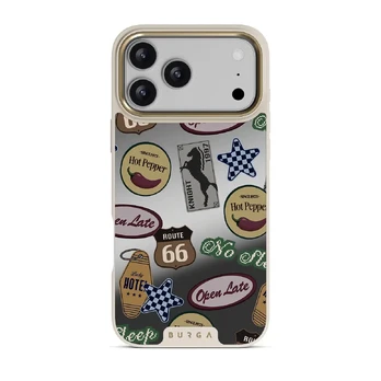 Open Late - iPhone 17 Pro Max Case, Elite Mirror Light (MagSafe) / Gold