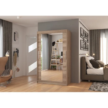 Sliding wardrobe with mirror TIBAGO 120