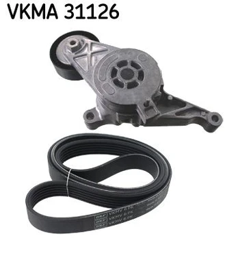 V formos rumbuotas diržas, komplektas SKF VKMA 31126