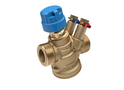 Automatinis ventilis AB-QM 4.0 DN 20, Qmaks 1.20 (m3/h), išorinis sriegis