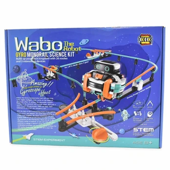 Wabo robotas ant monobėgio – STEM konstruktorius, 26 maršrutai
