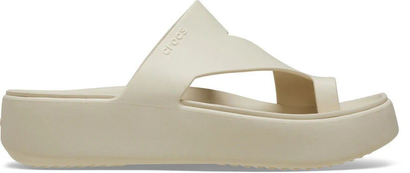Crocs™ GETAWAY PLATFORM TOE LOOP Sandstone - 42,5