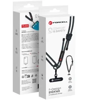Dirželis telefonui Forcell F-Design S10X165 juodas