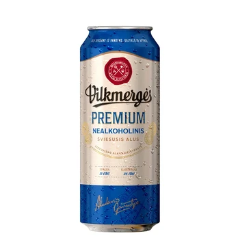 Nealkoholinis alus VILKMERGĖS PREMIUM (0%), 500 ml