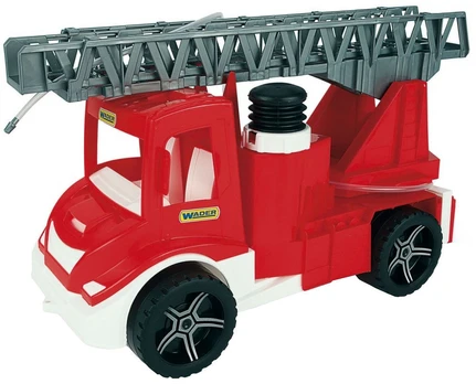 Sunkioji technika Wader Multi Truck Fire Engine 32170, raudona