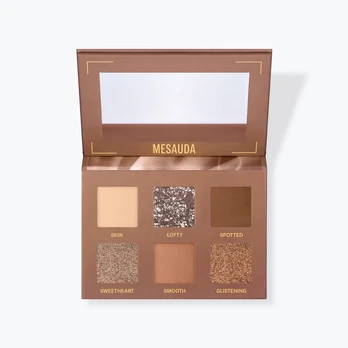 Mesauda Bare Harmony 206 Timeless Nude — Akių šešėlių paletė