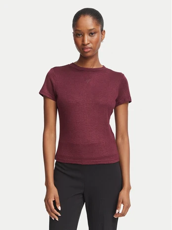 Guess Marškinėliai W5BP07 KCGM2 Vyšninė Regular Fit