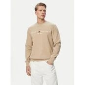 Tommy Hilfiger Džemperis Logo MW0MW11596 Smėlio Regular Fit