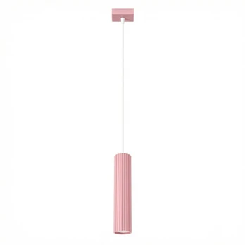 Sollux Lighting pakabinamas šviestuvas Karbon 1, rožinis