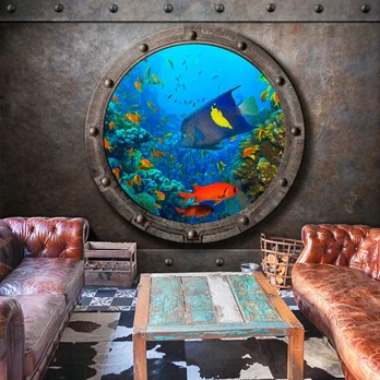 Artgeist Fototapetas - Submarine Window
