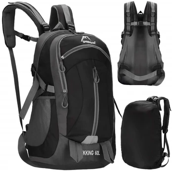 Kuprinė Springos CS0132, 60 l, juoda