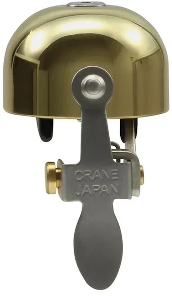 Dviračio skambutis Crane E-ne Polished Gold